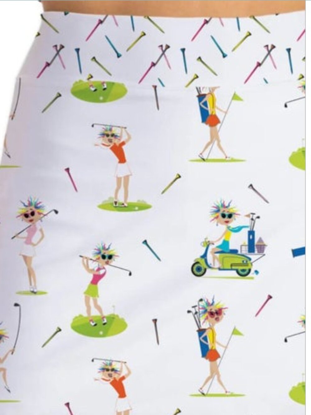 Wacky Wanda Golf Skort